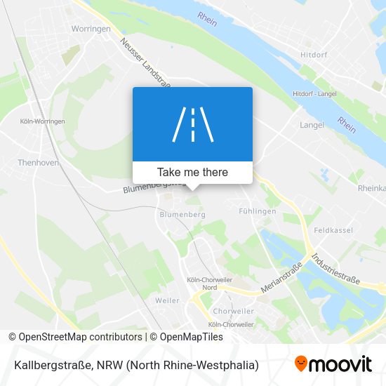 Kallbergstraße map