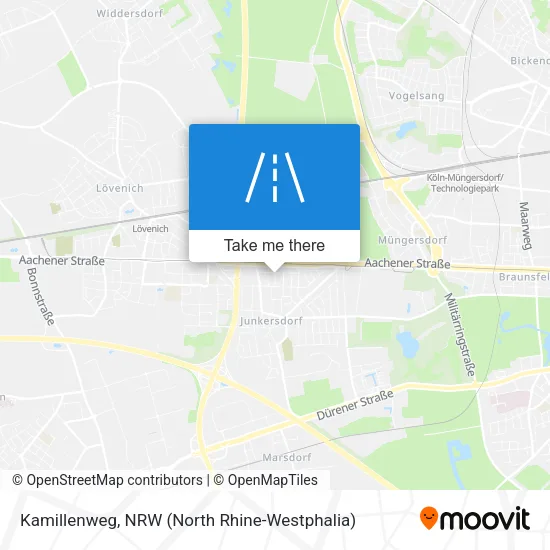 Карта Kamillenweg