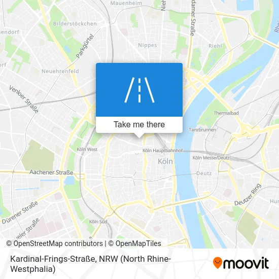 Карта Kardinal-Frings-Straße