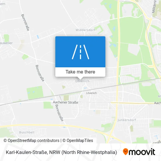 Карта Karl-Kaulen-Straße
