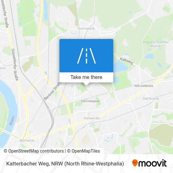 Katterbacher Weg map