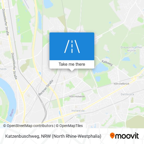 Katzenbuschweg map