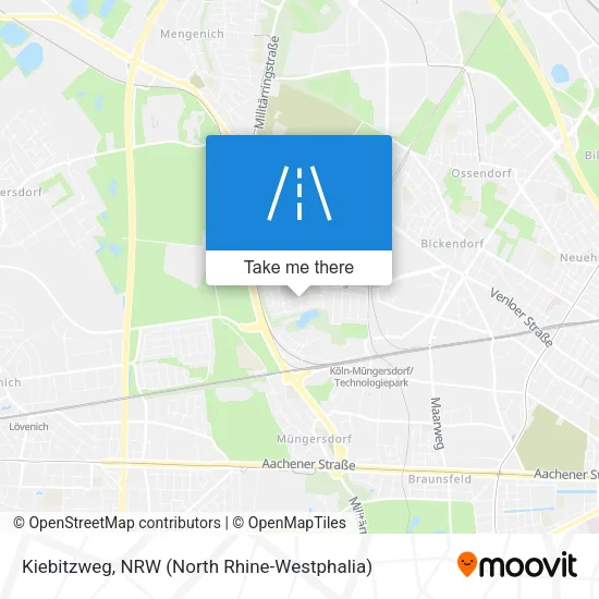 Карта Kiebitzweg