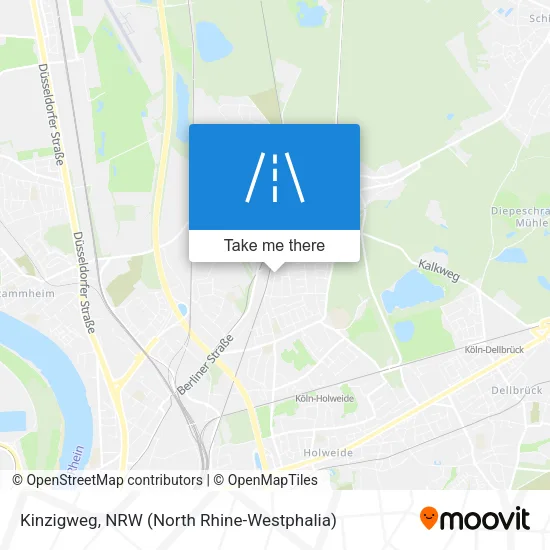 Карта Kinzigweg