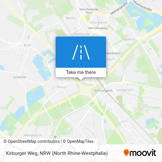 Kirburger Weg map