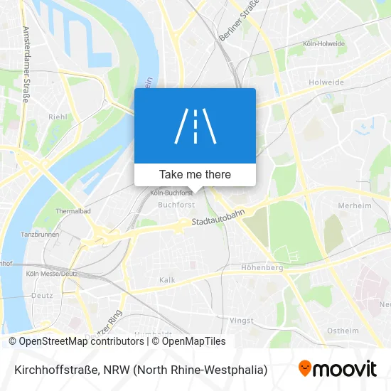 Kirchhoffstraße map