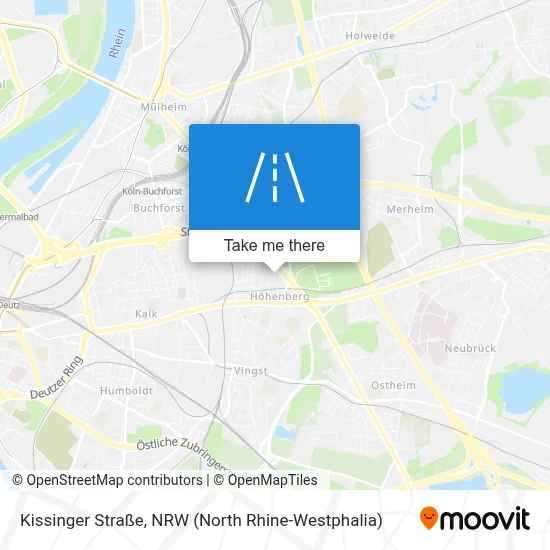 Kissinger Straße map