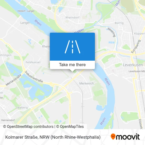 Kolmarer Straße map