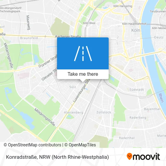 Карта Konradstraße