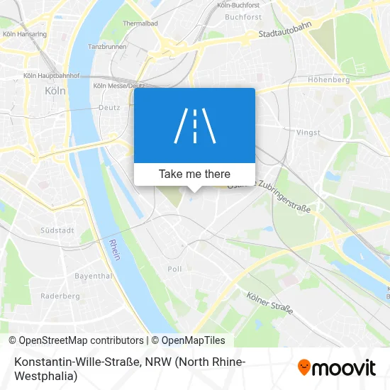 Konstantin-Wille-Straße map