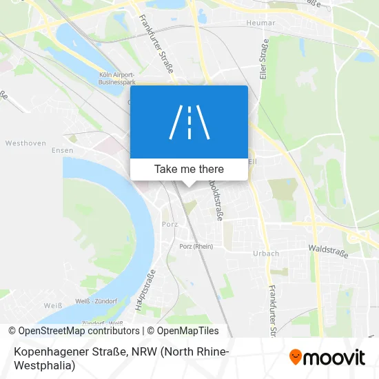 Kopenhagener Straße map