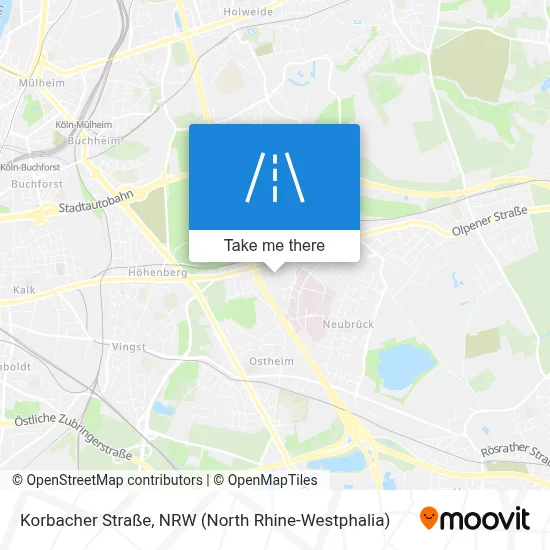 Korbacher Straße map