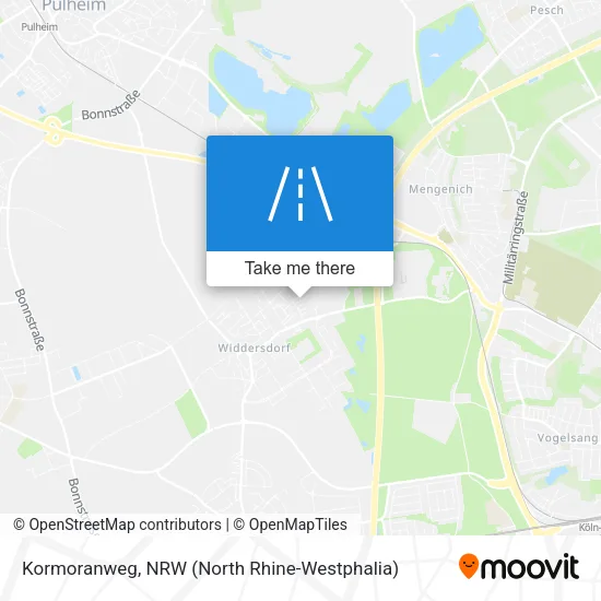 Карта Kormoranweg
