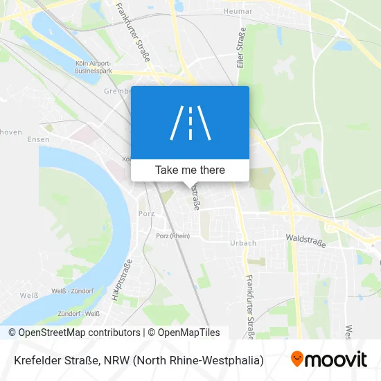 Krefelder Straße map