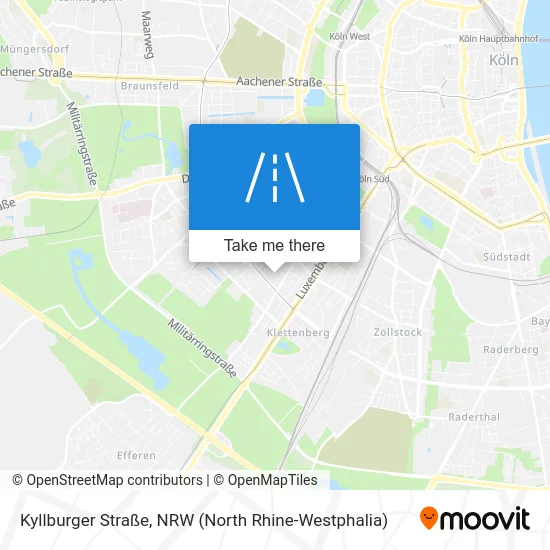 Kyllburger Straße map