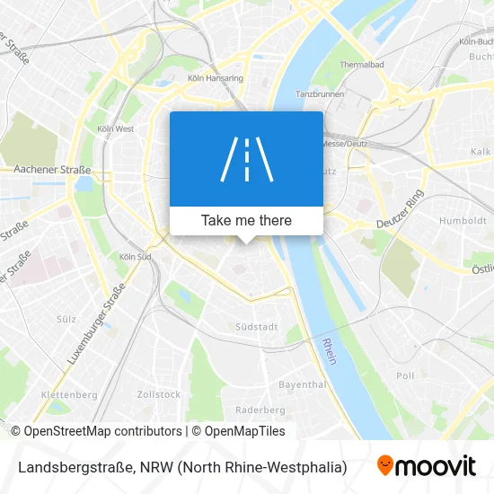 Landsbergstraße map