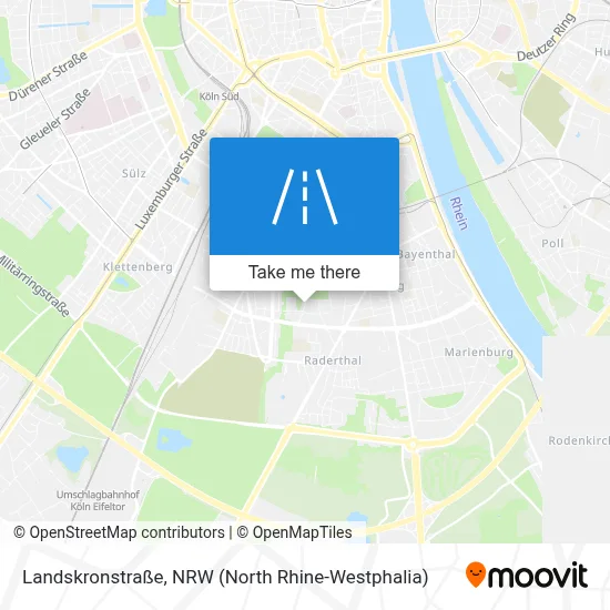 Landskronstraße map