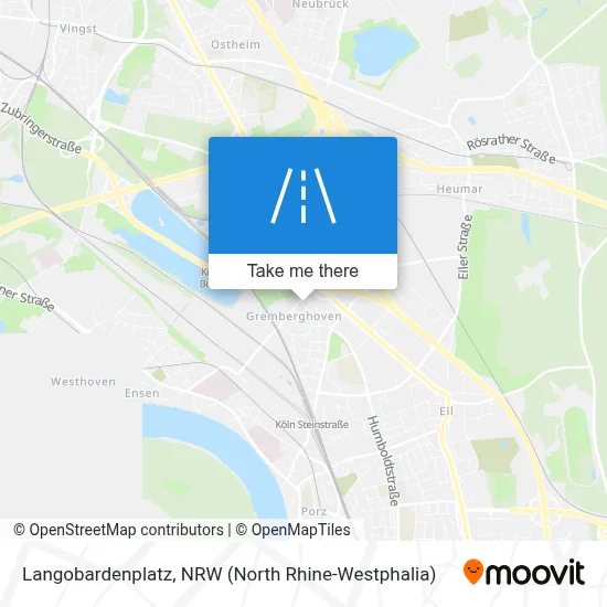 Langobardenplatz map