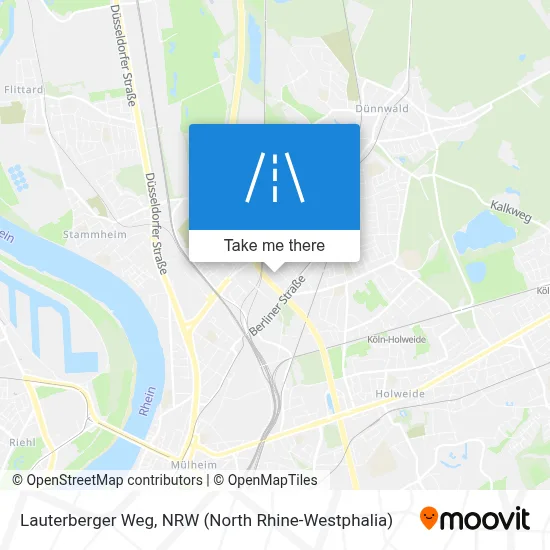 Lauterberger Weg map