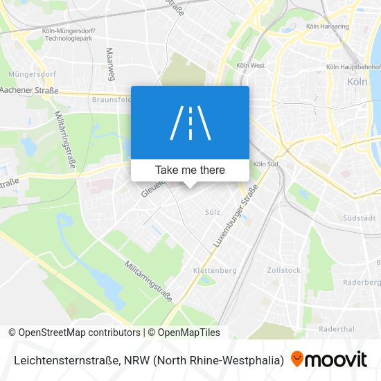 Leichtensternstraße map