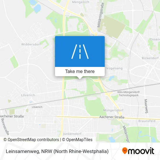 Leinsamenweg map