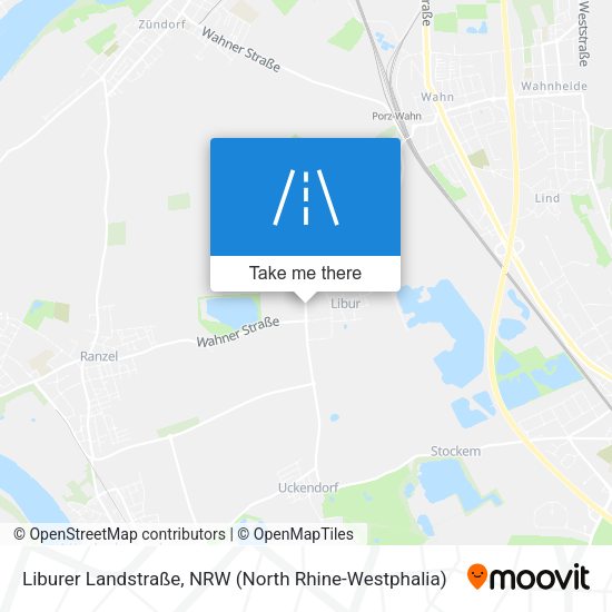 Liburer Landstraße map