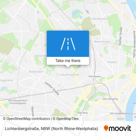 Lichtenbergstraße map