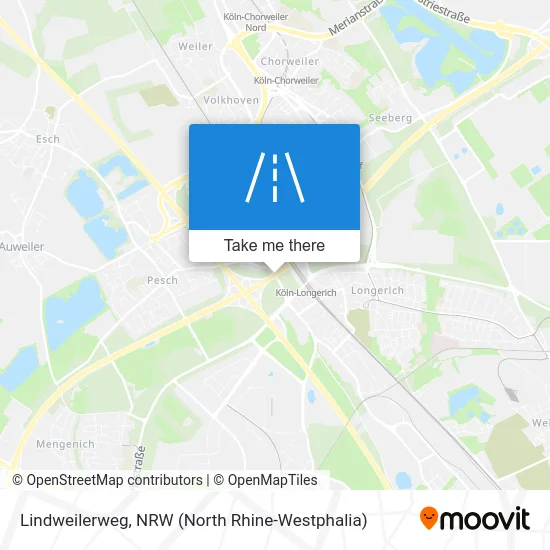 Lindweilerweg map