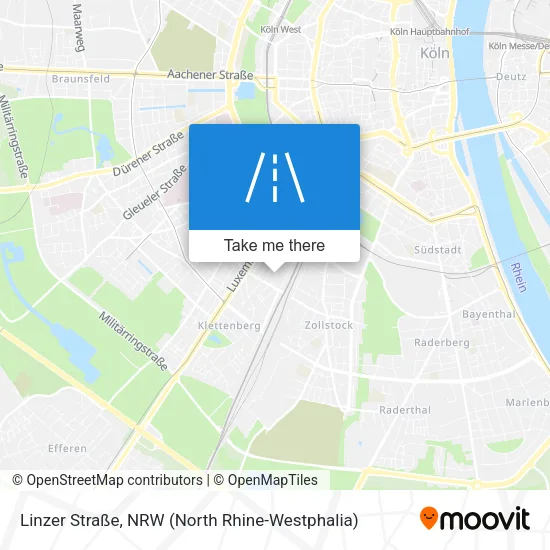 Карта Linzer Straße