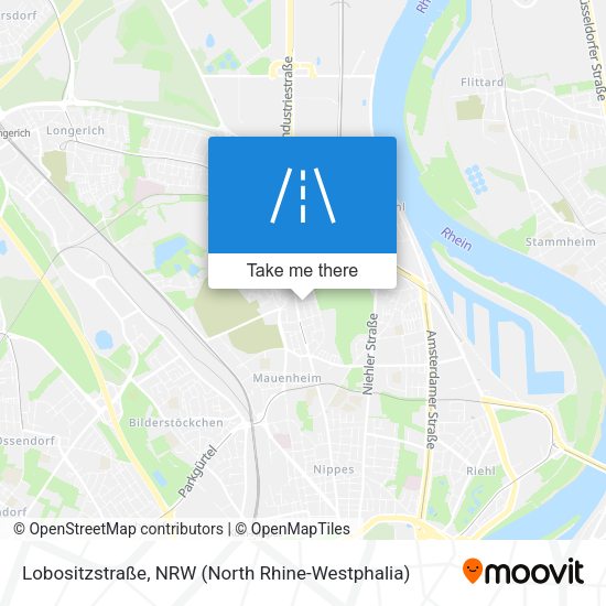 Lobositzstraße map