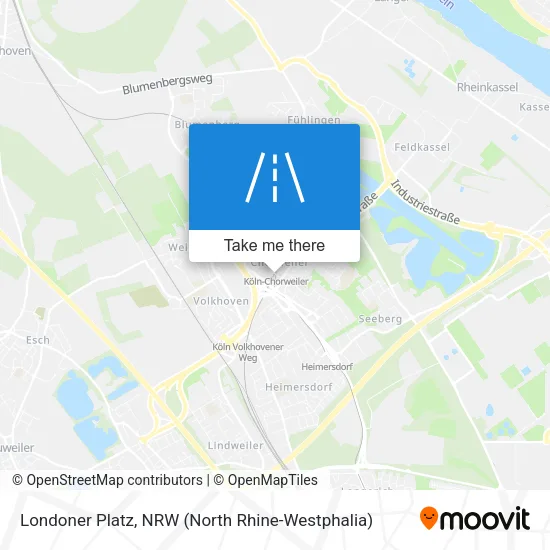 Карта Londoner Platz