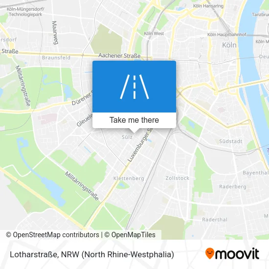 Карта Lotharstraße