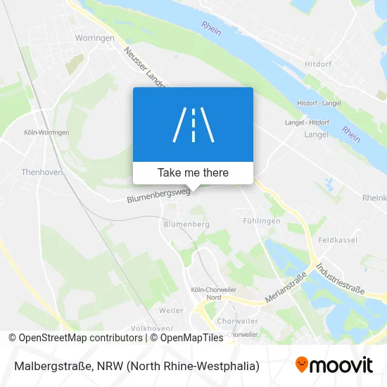 Malbergstraße map