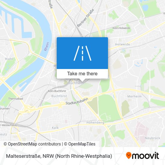 Malteserstraße map
