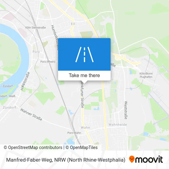 Manfred-Faber-Weg map