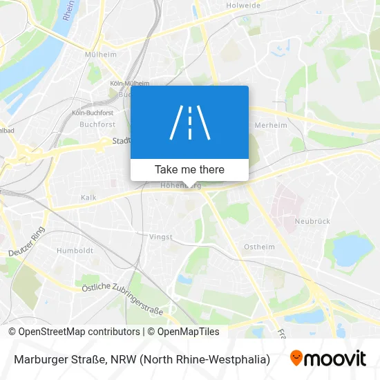 Marburger Straße map