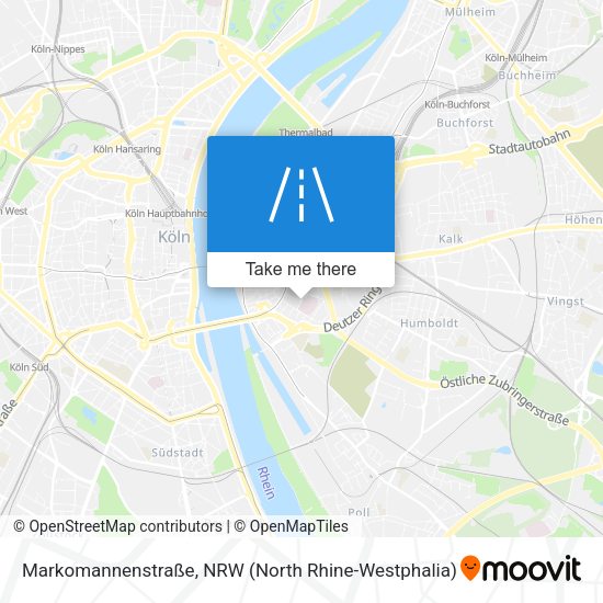 Markomannenstraße map