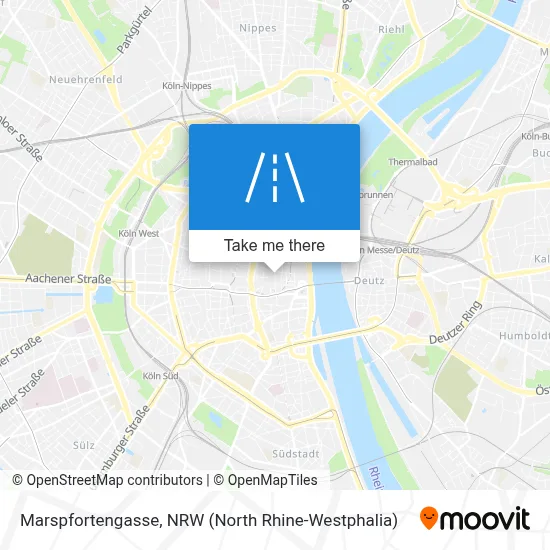 Marspfortengasse map