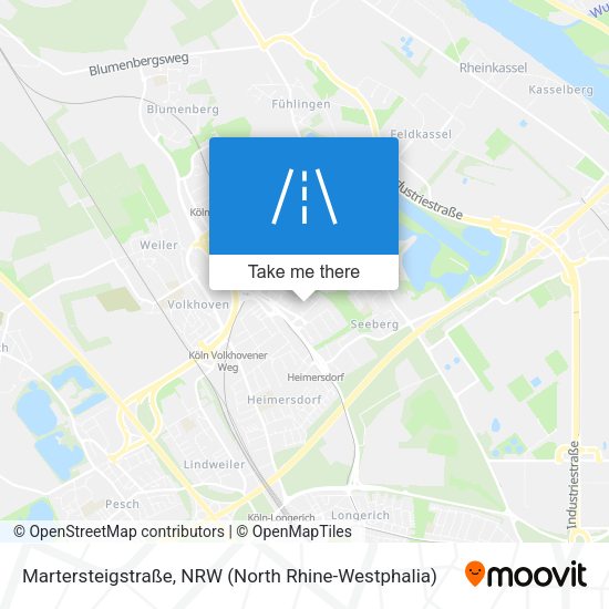 Martersteigstraße map