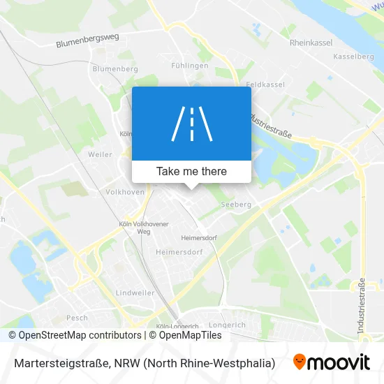 Martersteigstraße map