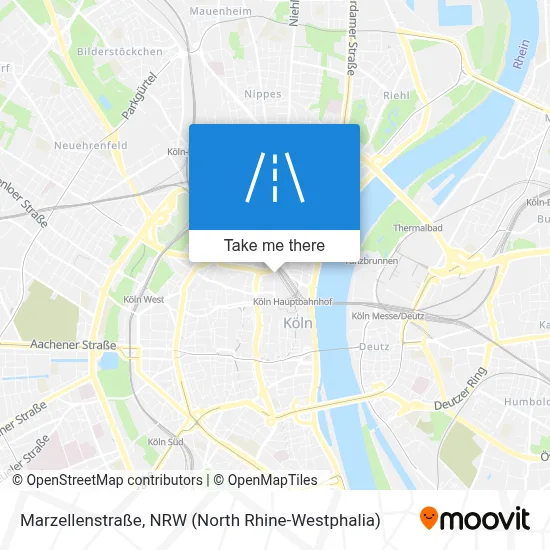 Marzellenstraße map