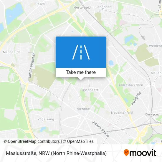 Masiusstraße map