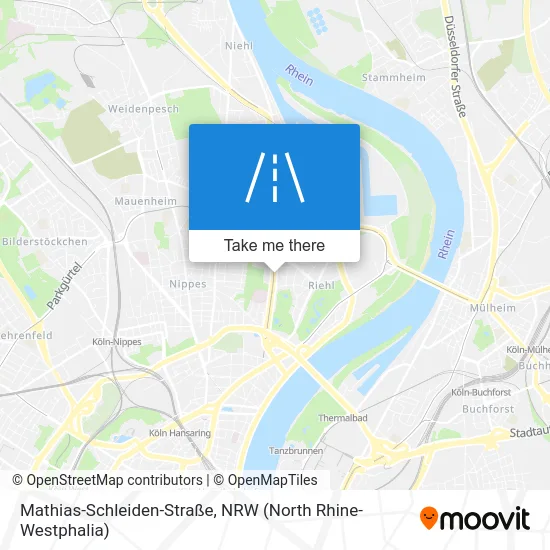 Mathias-Schleiden-Straße map