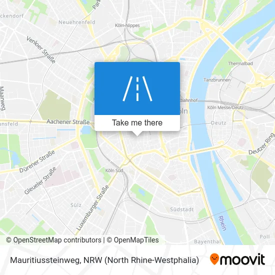 Mauritiussteinweg map