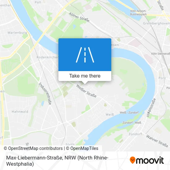 Карта Max-Liebermann-Straße