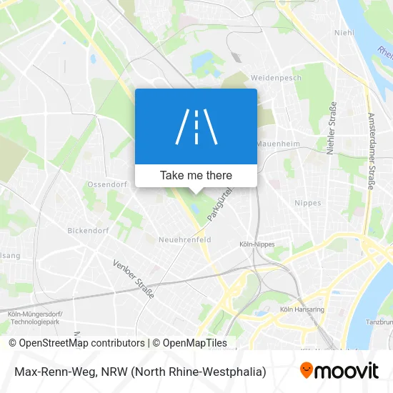 Карта Max-Renn-Weg