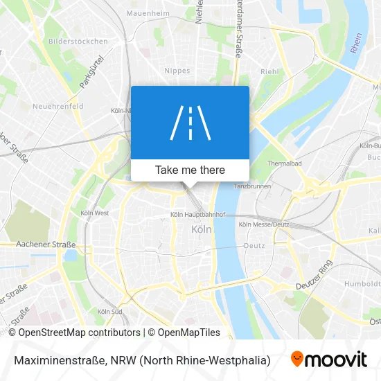 Maximinenstraße map