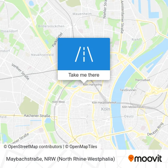 Карта Maybachstraße