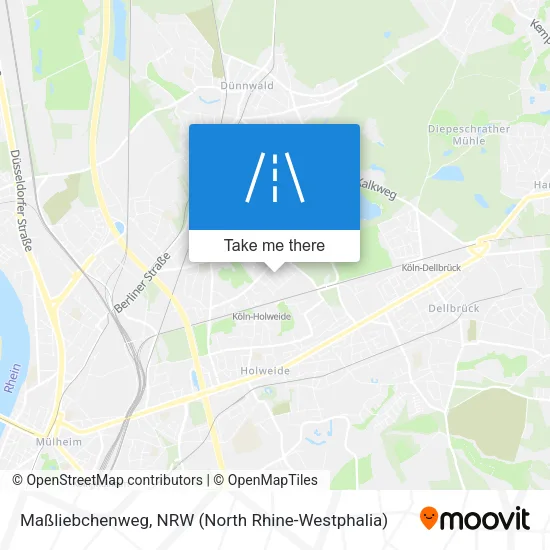 Карта Maßliebchenweg