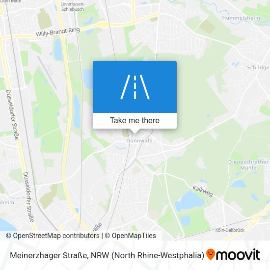 Meinerzhager Straße map